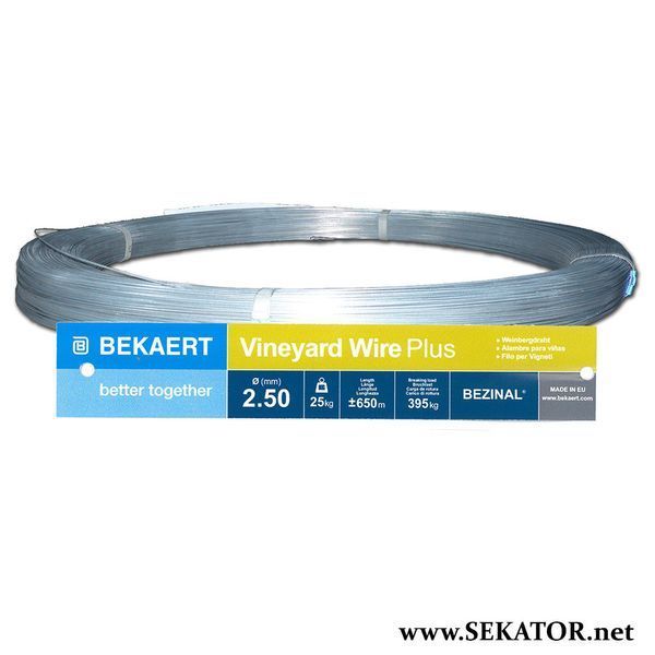 Металевий шпалерний дріт Bekaert Vineyard Wire Pro (Бельгія) АРТ0002 фото