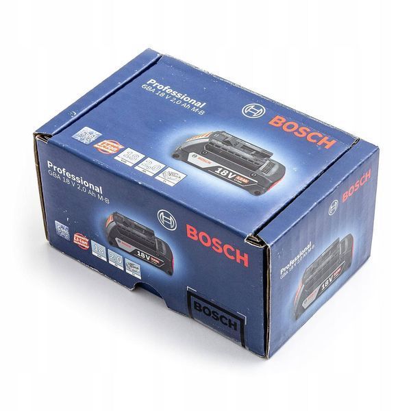 Акумуляторна батарея Li-ion Bosch / Бош GBA 18 V, 2 Аг (Швеція) 2607336906 фото