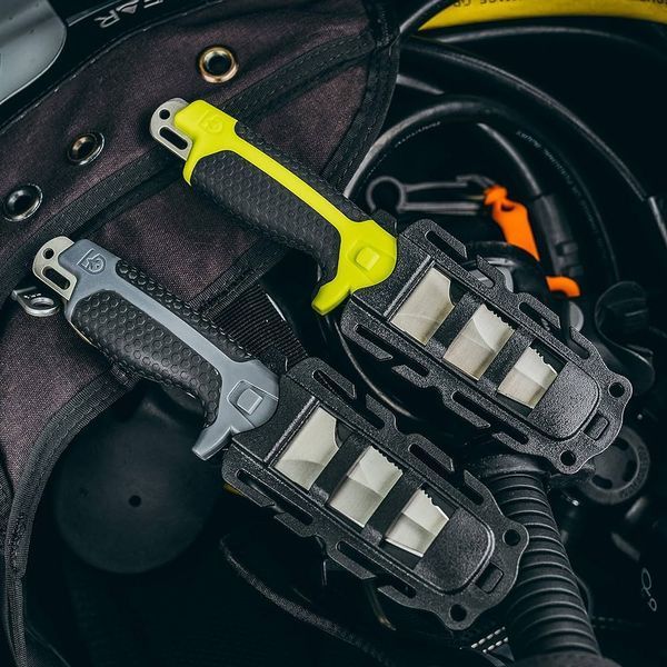 Рятувальний та пірнальний ніж Gear Aid / Геа Ейд Tanu Nav Green (США) Tanu Nav Green фото