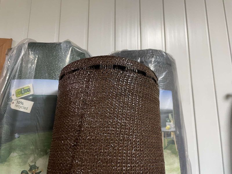 Сітка для затінення Nortene / Нортене Recynet 80% (Угорщина) коричнева Recynet Brown-1 фото