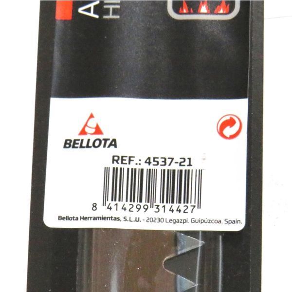 Полотно лучкової пили Bellota / Белота 4537-21.B для сухої деревини, 533 мм (Іспанія) 4537-21.B фото