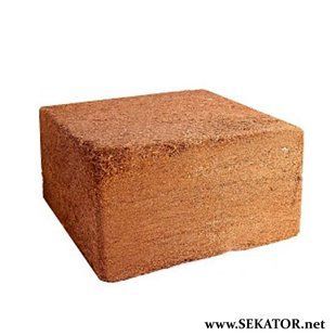 Кокосовий блок &laquo;Коко-Ґрунт&raquo; UNI 5кг (100% кокосовий торф) АРТ0771 фото