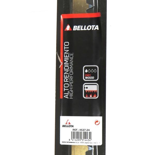 Полотно лучкової пили Bellota / Белота 4537-24.B для сухої деревини, 610 мм (Іспанія) 4537-24.B фото