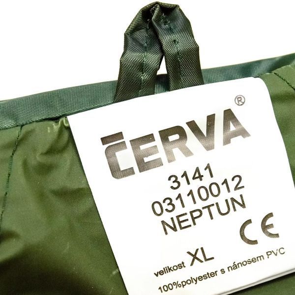 Плащ водостійкий Cerva / Церва Neptun (Чехія) XL, Зелений АРТ0728 фото