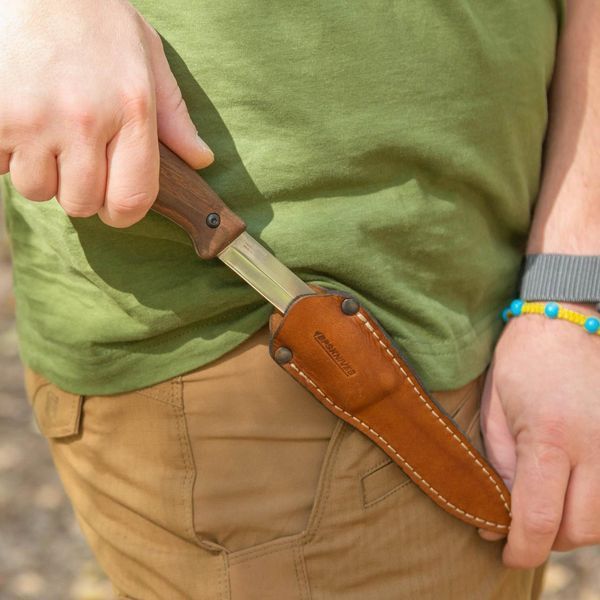 Ніж туристичний BPS Knives BS3 CSH, вуглецева сталь (Україна) BS3 CSH фото