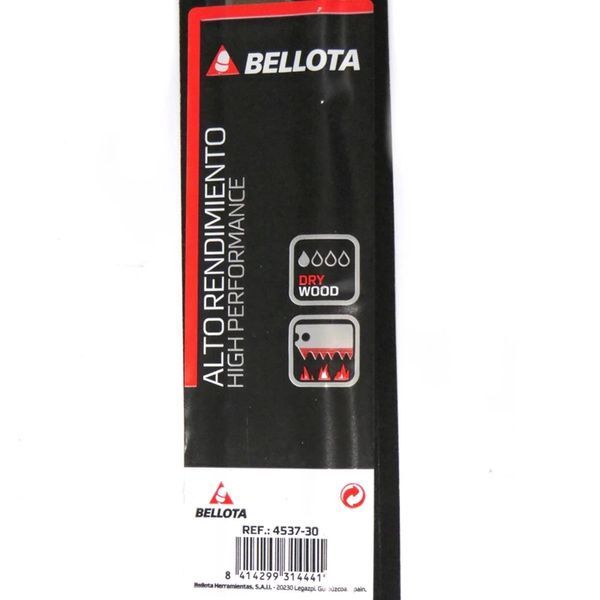 Полотно лучкової пили Bellota / Белота 4537-30.B для сухої деревини, 762 мм (Іспанія) 4537-30.B фото