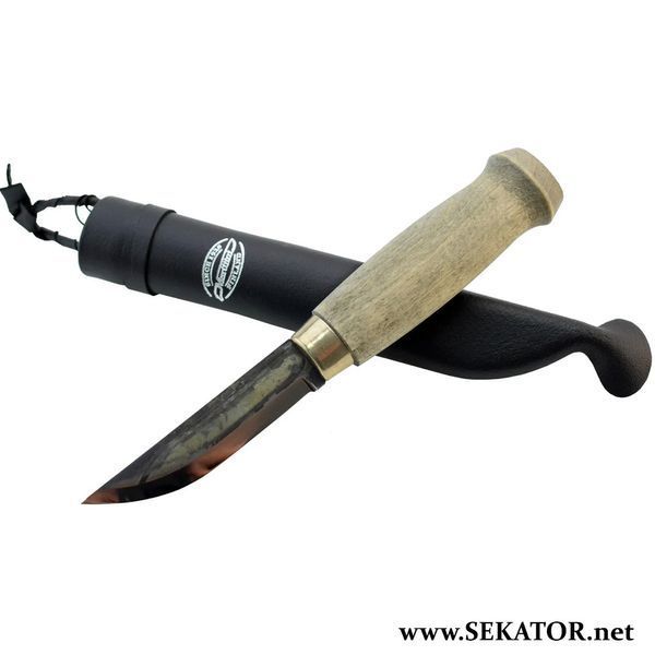 Ніж фінський туристичний Marttiini Black Lumberjack (Фінляндія) 127019 фото