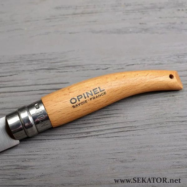 Садовий складний ніж Opinel Jardin №8 VRI, нержавіюча сталь (Франція) 2047805 фото