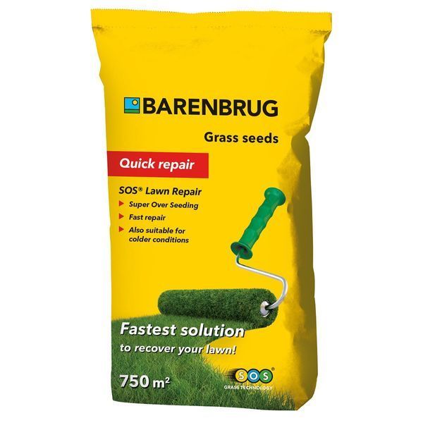 Газонна трава Barenbrug Quick Repair - швидке відновлення, 15 кг (Нідерланди) АРТ0253 фото