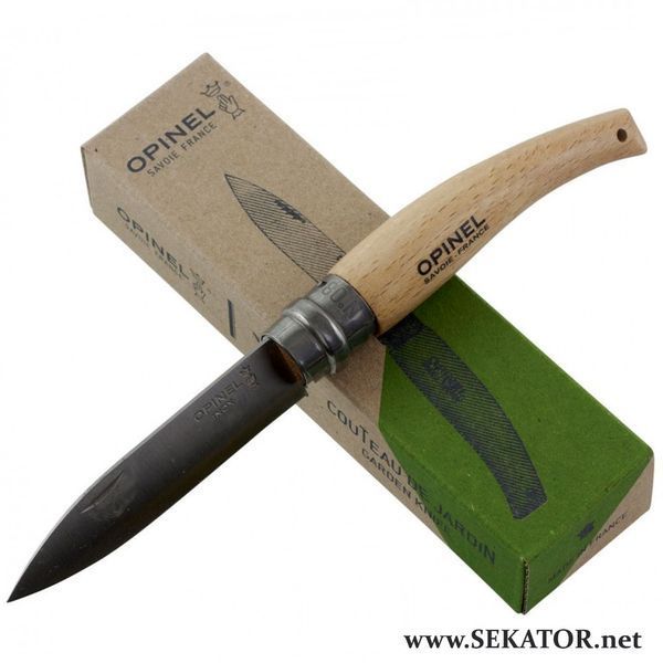 Садовий складний ніж Opinel Jardin №8 VRI, нержавіюча сталь (Франція) 2047805 фото