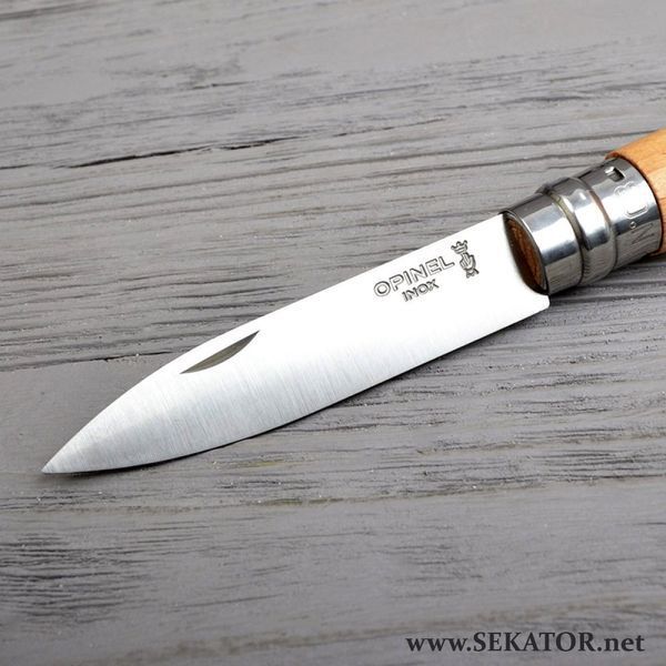 Садовий складний ніж Opinel Jardin №8 VRI, нержавіюча сталь (Франція) 2047805 фото