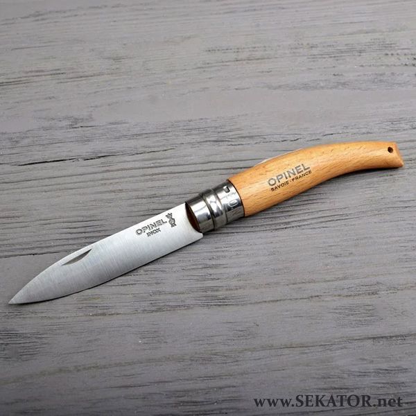 Садовий складний ніж Opinel Jardin №8 VRI, нержавіюча сталь (Франція) 2047805 фото