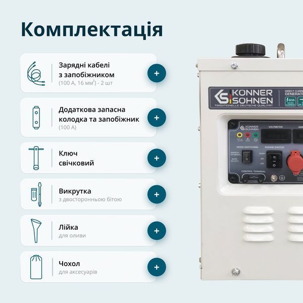 Генератор постійної напруги K&ouml;nner & S&ouml;hnen KS 24VM-DC KS 24VM-DC фото