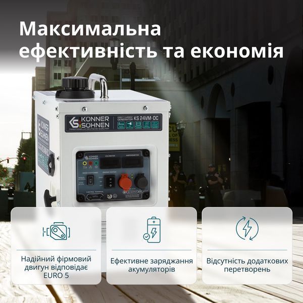 Генератор постійної напруги K&ouml;nner & S&ouml;hnen KS 24VM-DC KS 24VM-DC фото