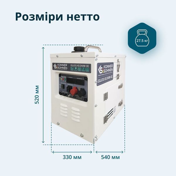 Генератор постійної напруги K&ouml;nner & S&ouml;hnen KS 24VM-DC KS 24VM-DC фото