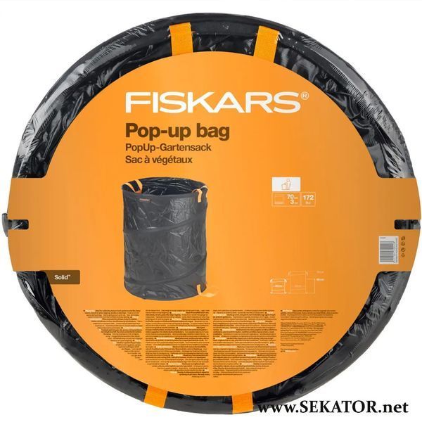 Мішок складний садовий Fiskars / Фіскарс Solid 172 л, 1015647 (Фінляндія) 1015647 фото