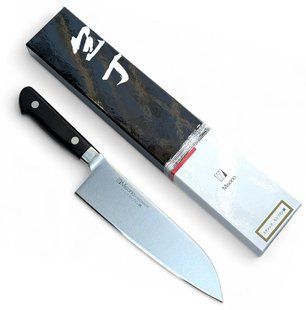 Ніж кухонний Honmamon / Хонмамон Santoku, 180 мм (Японія) 1118855 фото
