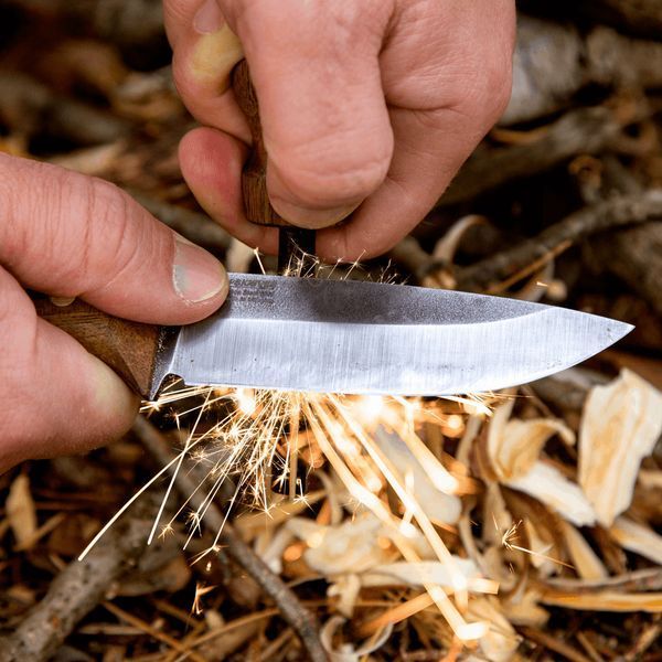 Ніж туристичний компактний BPS Knives Bushmate, вуглецева сталь (Україна) Bushmate CSHF фото