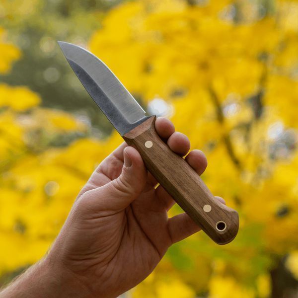 Ніж туристичний компактний BPS Knives Bushmate, вуглецева сталь (Україна) Bushmate CSHF фото