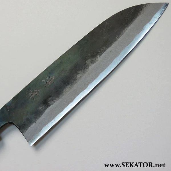 Ніж кухонний HONMAMON / Хонмамон Santoku Hocho, 165 мм (Японія) 4573200700583 фото