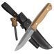 Ніж туристичний компактний BPS Knives Bushmate, вуглецева сталь (Україна) Bushmate CSHF фото 1