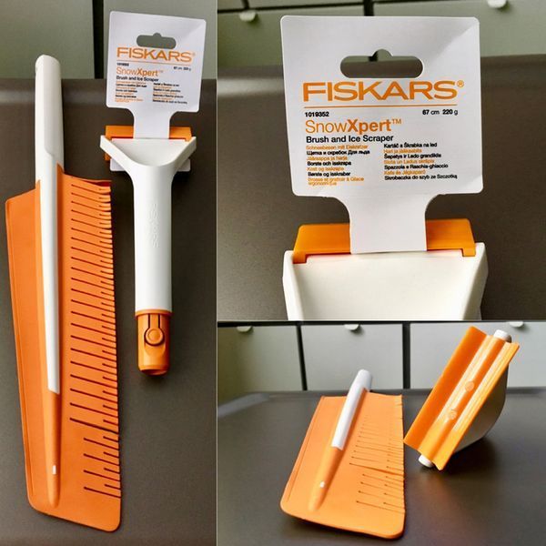 Щітка зі скребком Fiskars / Фіскарс SnowXpert &trade; (1019352) 1019352 фото