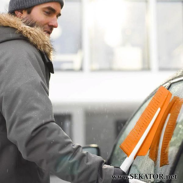 Щітка зі скребком Fiskars / Фіскарс SnowXpert &trade; (1019352) 1019352 фото