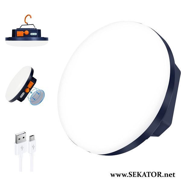 Портативний акумуляторний ліхтар (переносна LED лампа) MOS-14, 30W, 9900 mAh MOS-14 фото