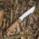 Ніж туристичний компактний BPS Knives HK1 CSHF, вуглецева сталь, кресало (Україна) HK1 CSHF фото 1