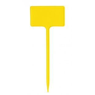 Садові таблички №3, 100 штук (Польща) жовті Tab№3_yellow фото