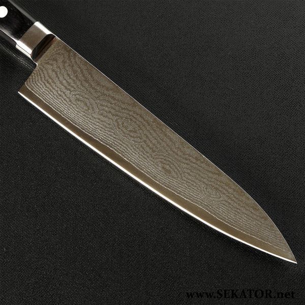 Ніж кухонний HONMAMON / Хонмамон Gyuto/Petty серії VG-10 Damascus, 120 мм (Японія) 4580149741201 фото