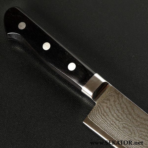 Ніж кухонний HONMAMON / Хонмамон Gyuto/Petty серії VG-10 Damascus, 120 мм (Японія) 4580149741201 фото
