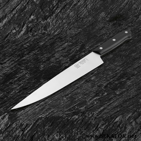 Ніж кухонний "Шеф" Due Buoi / Дуе Буаї, 24 см N690 (Італія) AI_TRINC_24 фото