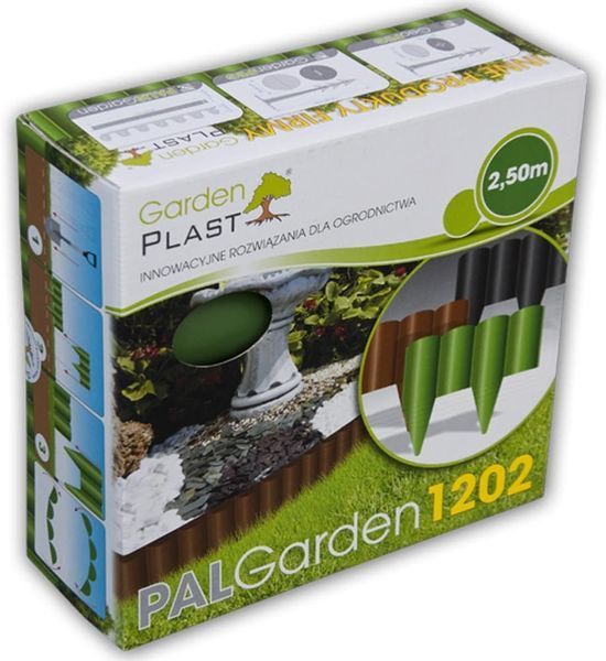 Декоративний парканчик GardenPlast Palgarden, 2,5 м (Польща) Зелений Palgarden-2,5 z фото