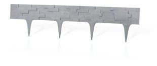 Декоративний парканчик GardenPlast Stone Palisade, 2,34 м (Польща) Графіт Stone Palisade-1 фото