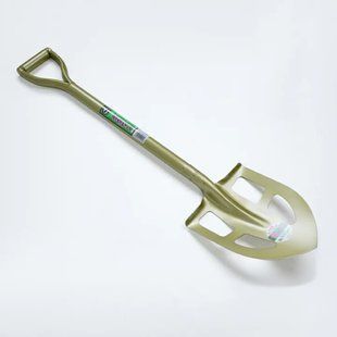Лопата садова штикова Tombo з отворами, 960 мм (Японія) 4983042124056 фото
