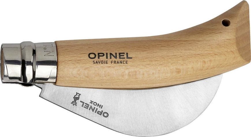 Серповидний садовий ніж Opinel №10 для обрізки (Франція) 000657 фото