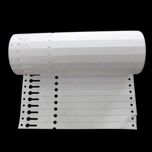 Етикетки-петля TYVEK для маркування рослин, 1,27*22 см, білі, 1000 шт (Німеччина) TYVEK 1.27*22 фото