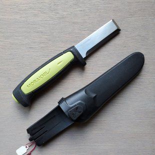 Ніж-cтамеска Morakniv Chisel Carbon Steel (Швеція) 12250 фото