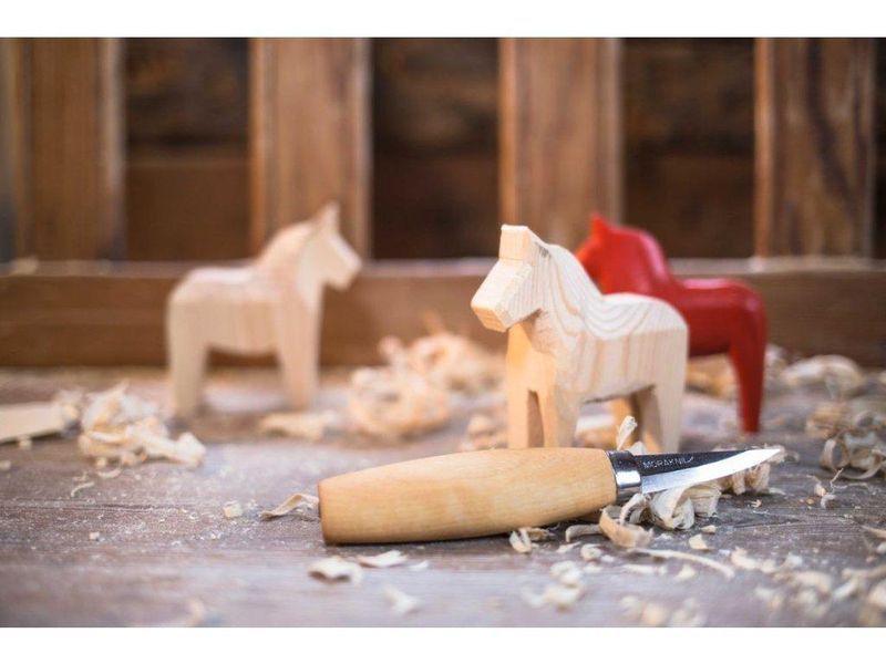 Ніж для різблення по дереву MORA Woodcarving 120LC (Швеція) 120LC фото