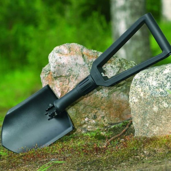 Лопата саперна, розкладна Fiskars 1000621 з чохлом 1000621 фото