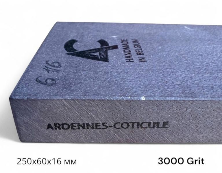 Камінь точильний BBW, 616AC, 3000 Grit, гранатовий сланець (Бельгія) 616AC фото