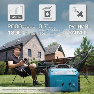Інверторний генератор K&ouml;nner & S&ouml;hnen 2100i S KS 2100i S фото