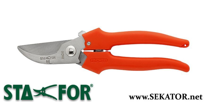Секатор садовий STAFOR / Стафор 855 INOX (Італія) StaFor 855 фото