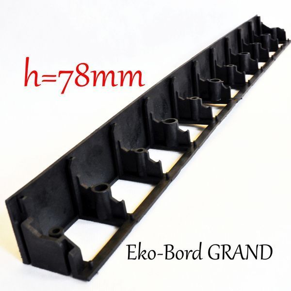Пластиковий бордюр Eko Bord / Еко Борд Grand 100 см, 7,8 см (Польща) EKO-BORD GRAND фото