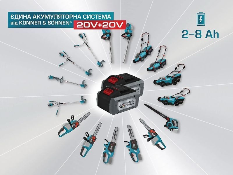 Акумулятор літієвий K&ouml;nner & S&ouml;hnen KS 20V4-1, 20V, 4А/год KS 20V4-1 фото