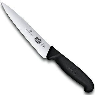 Ніж кухонний Victorinox / Вікторінокс Fibrox (Швейцарія) Чорний Vx52003.15 фото