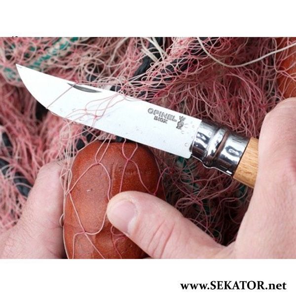 Складаний ніж Opinel №12 VRI Inox, нержавіча сталь (Франція) 001084 фото