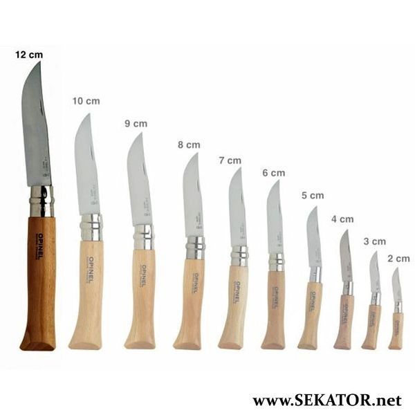 Складаний ніж Opinel №12 VRI Inox, нержавіча сталь (Франція) 001084 фото
