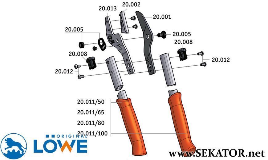 Сучкоріз LOWE / Льове 20.050 (Німеччина) 20.050 фото